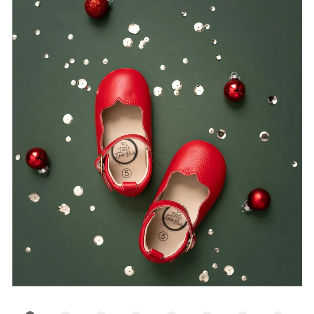 Little love bug Olivia shoe - red